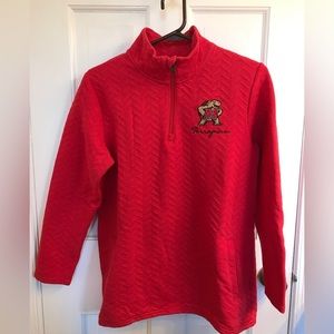 University of Maryland 1/4 zip pullover